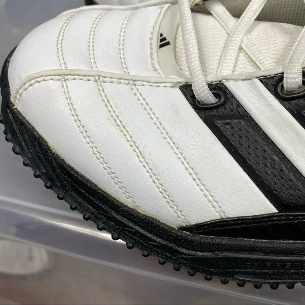 Adidas Intimidate Mid Football Cleats White/Black/Gold Men’s US 15